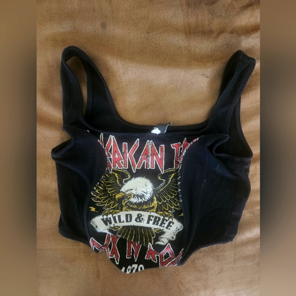 Corset tshirt top